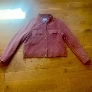 Reiss suede leather shirt jacket sz 8
New $660